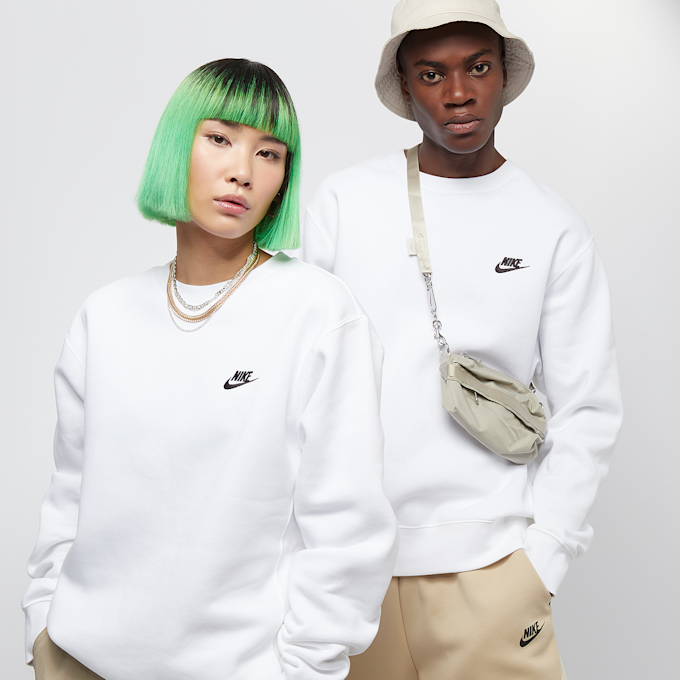 Nike   Sportswear Club Fleece Crew branco 313 1