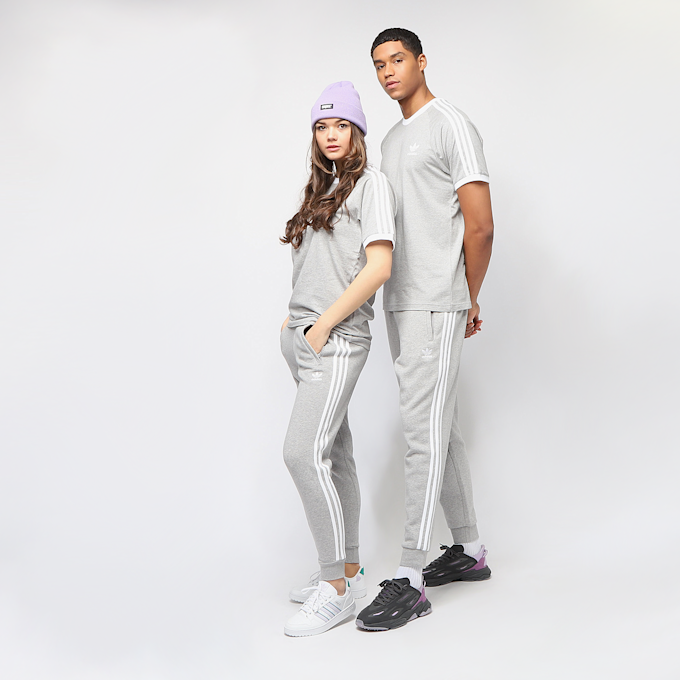 adidas Originals 3-Stripes Tee medium grey heather siva 41033 5