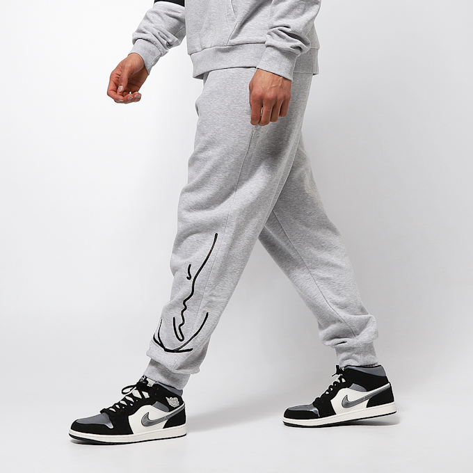 Karl Kani KK Signature Wide Fit Sweatpants ash grey grau 44310 2