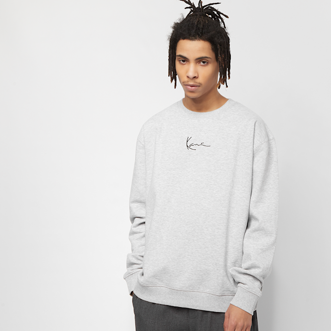 Karl Kani KK Signature Crew ash grey grau 96978 1