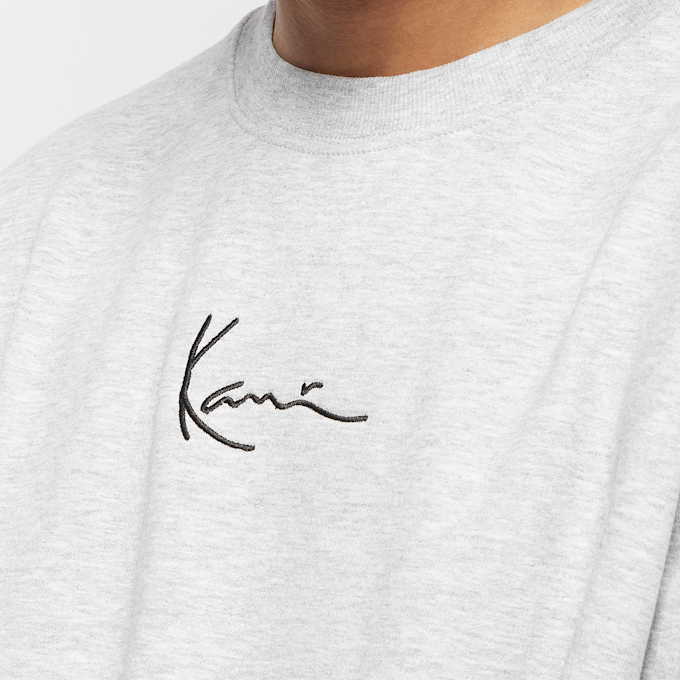 Karl Kani KK Signature Crew ash grey grau 96978 4