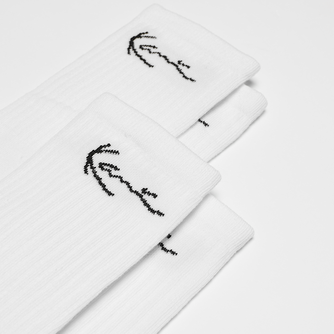Karl Kani KK Signature Crew Sock white wit 43924 2