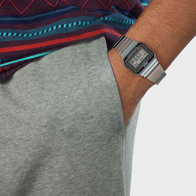 CASIO Collection Retro A700WE-1AEF srebrna 411 3