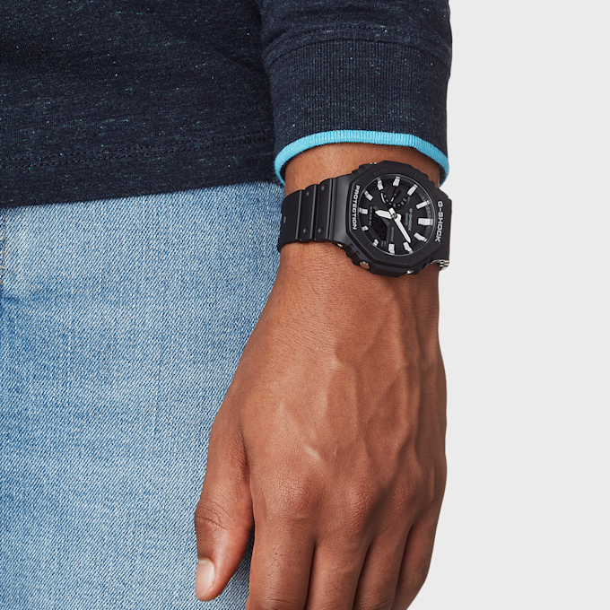 G-SHOCK Watch GA-2100-1AER czarny 428 3