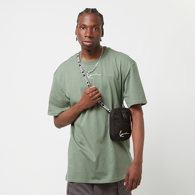 Karl Kani Signature Tape Messenger Bag crna 436 5