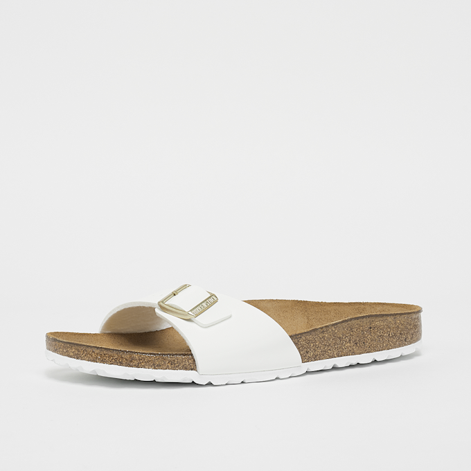 Birkenstock Madrid Birko-Flor Lack weiß 477 2