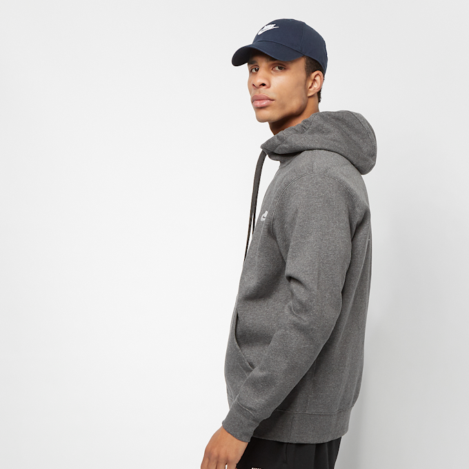 Nike   Club Hoodie Full Zip gris 489 2