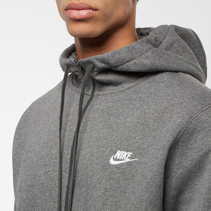 Nike Club Hoodie Full Zip grau 489 4
