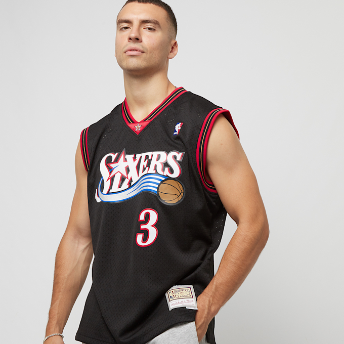 Mitchell & Ness NBA Swingman Jersey Philadelphia 76ers Iverson zwart 527 1