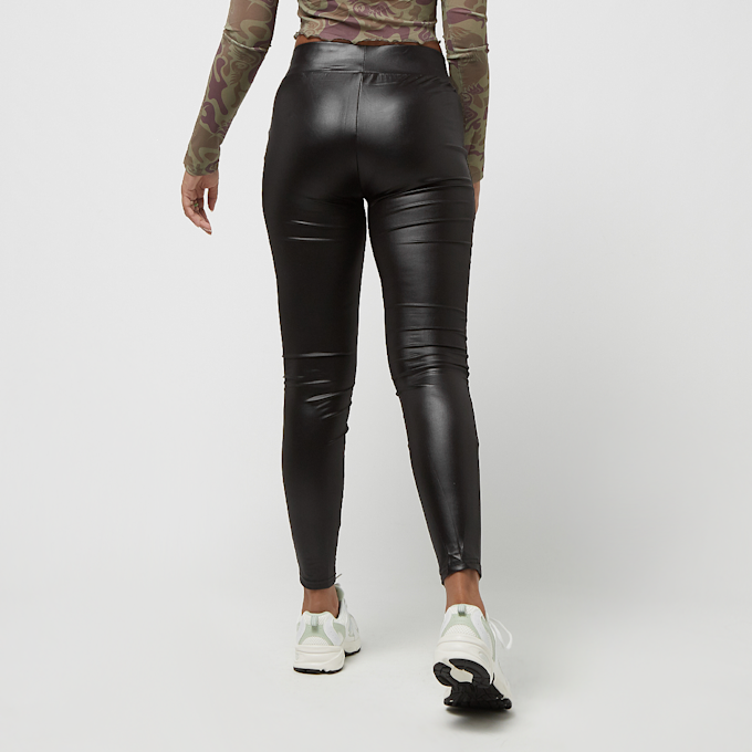 Urban Classics Imitation Leather Leggings czarny 543 2