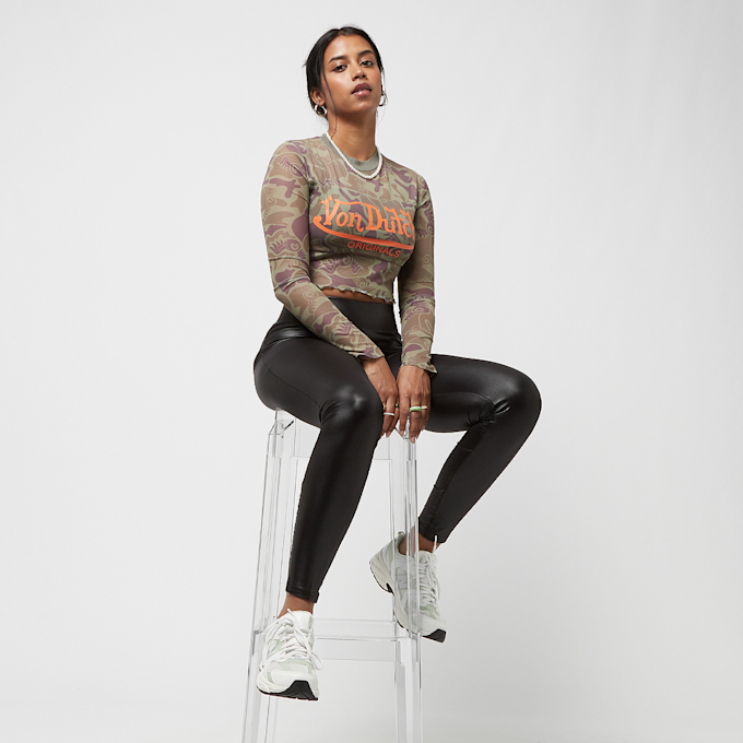 Urban Classics Imitation Leather Leggings zwart 543 3