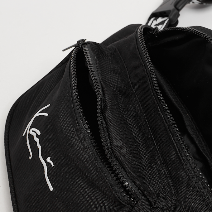 Karl Kani Signature Tape Waist Bag zwart 569 3
