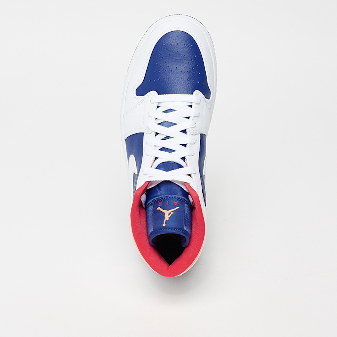 Jordan Air Jordan 1 Mid white/laser orange/deep royal blue blanc 48759 5