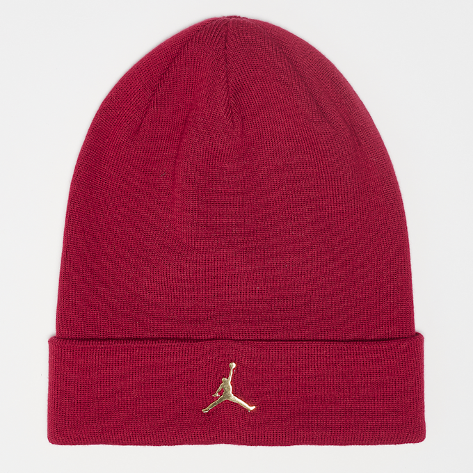 Jordan CUFFED BEANIE METAL JM gym red/metallic gold rojo 41100 1