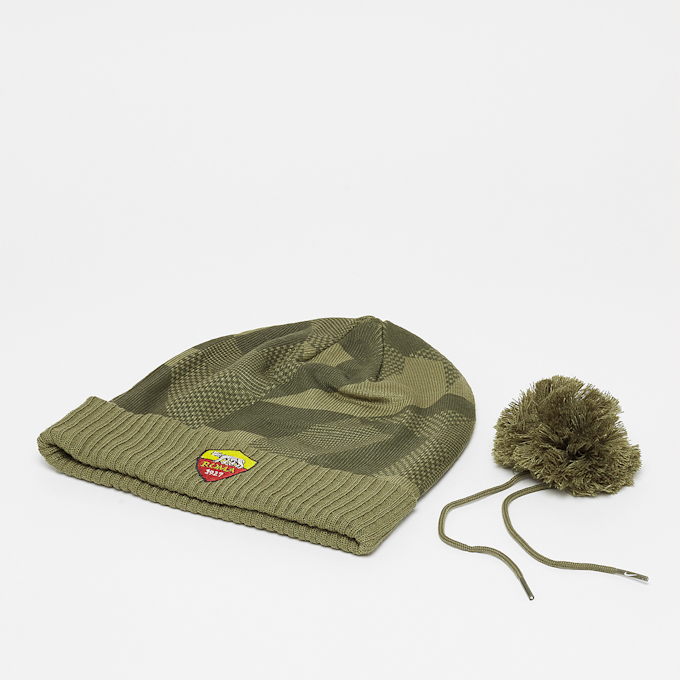 Jordan CUFFED BEANIE METAL JM gym red/metallic gold rosso 41100 3