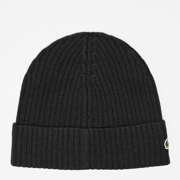 Lacoste Knitted Cap czarny 644 2