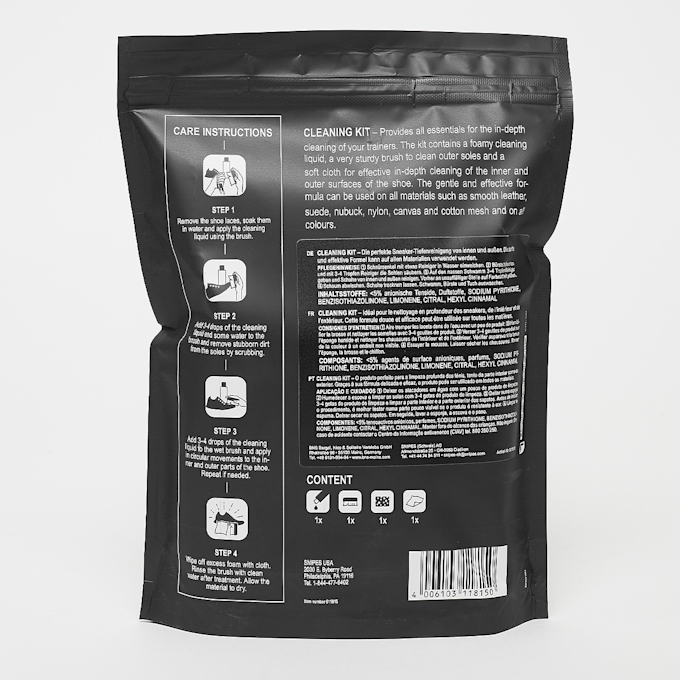 SNIPES Cleaning Kit noir 754 2