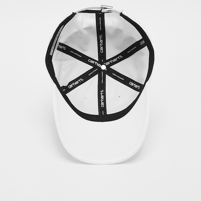 Carhartt WIP Canvas Script Cap blanc 806 3