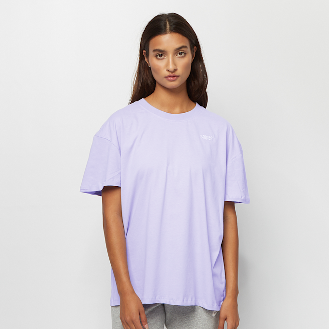 SNIPES Chest Logo Essential Oversize Tee lilac pourpre 47455 1