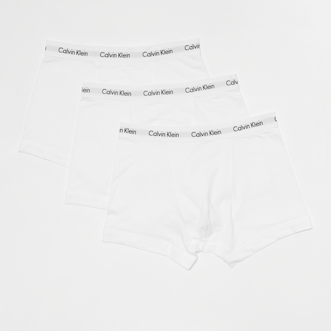 Calvin Klein Underwear 3 PACK - Trunk bijela 897 1