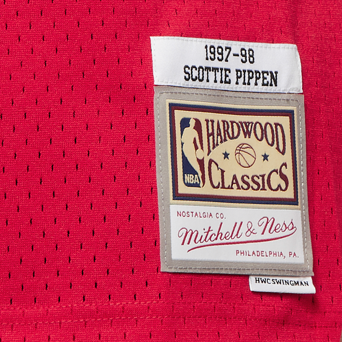 Mitchell & Ness NBA Swingman Chicago Bulls Scottie Pippen rot 962 4