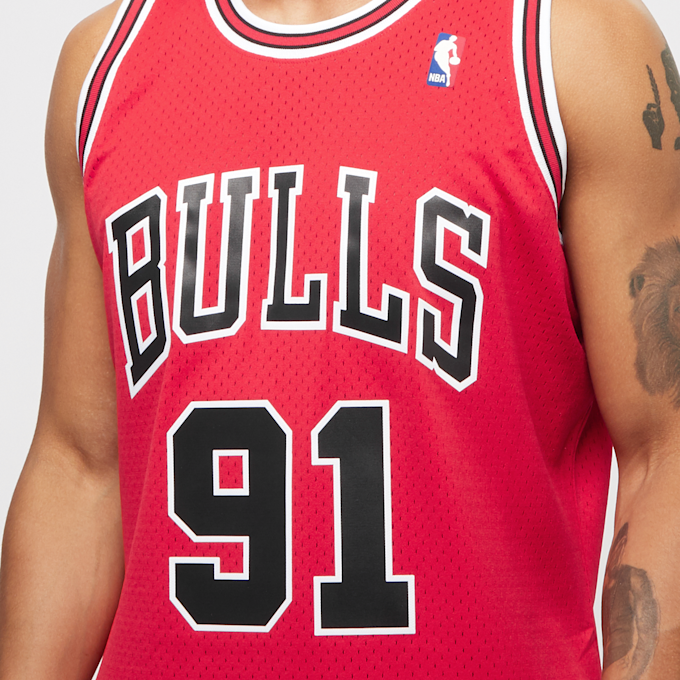 Mitchell & Ness NBA Swingman Jersey Chicago Bulls 1997-98 Dennis Rodman rojo 963 3