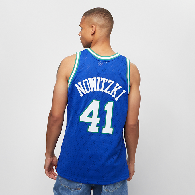 Mitchell & Ness NBA Swingman Jersey Dallas Mavericks 1998-99 Dirk Nowitzki blau 964 2