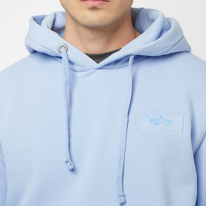 Alpha Industries Back Print Hoody blauw 1001 3
