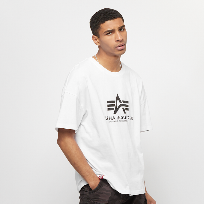 Alpha Industries Basic Oversized Heavy Tee blanc 1013 1