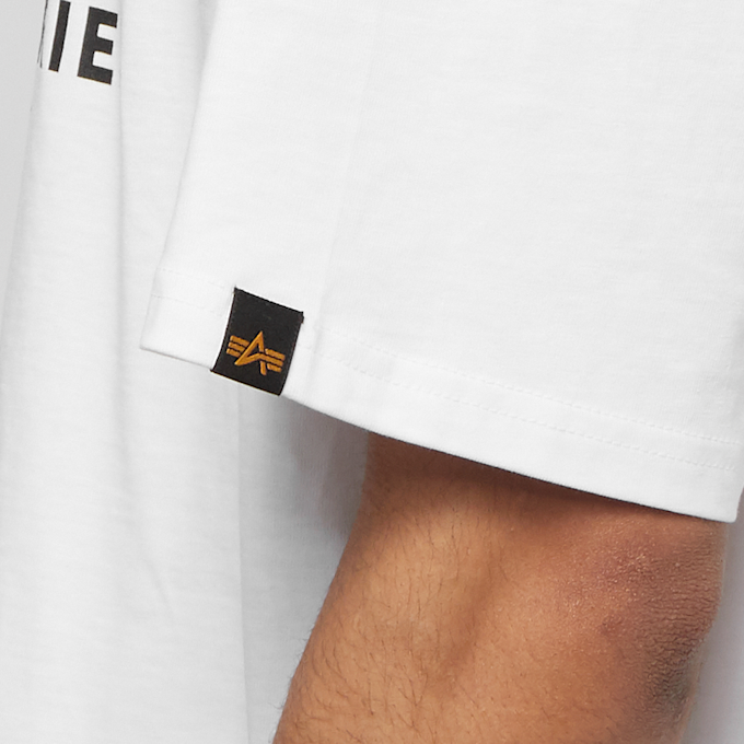Alpha Industries Basic Oversized Heavy Tee biały 1013 4