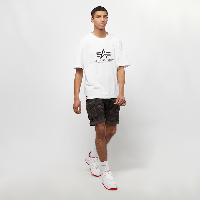 Alpha Industries Basic Oversized Heavy Tee branco 1013 6