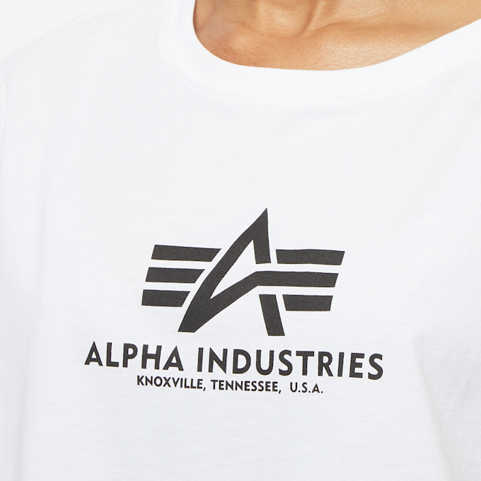 Alpha Industries Basic T COS weiß 1047 3