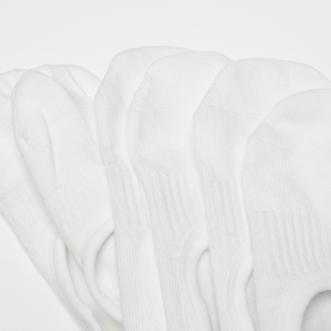 SNIPES 3 PACK - Füssling Invisible blanco 2064 2