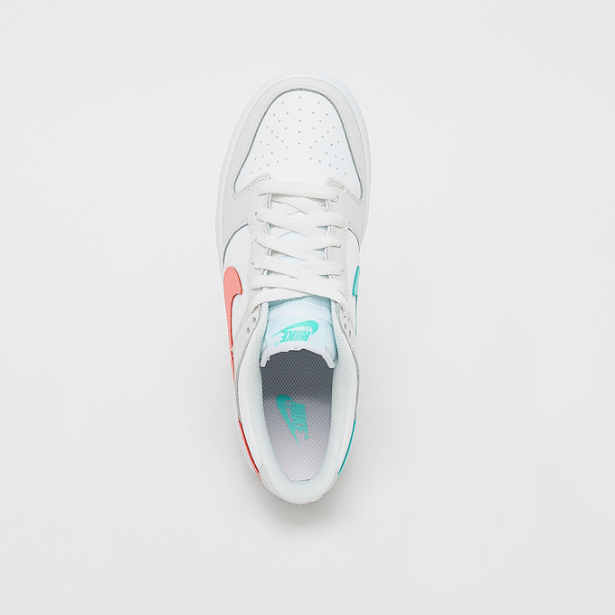 Nike   Nike Dunk Low white/crimson bliss/platinum tint blanc 106633 5