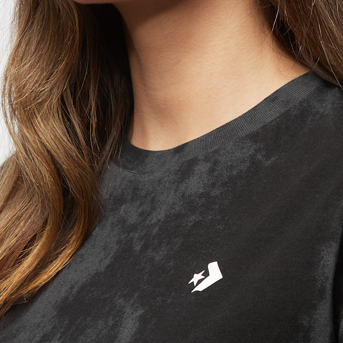 Converse Wash Effect Relaxed Tee converse black zwart 47454 3