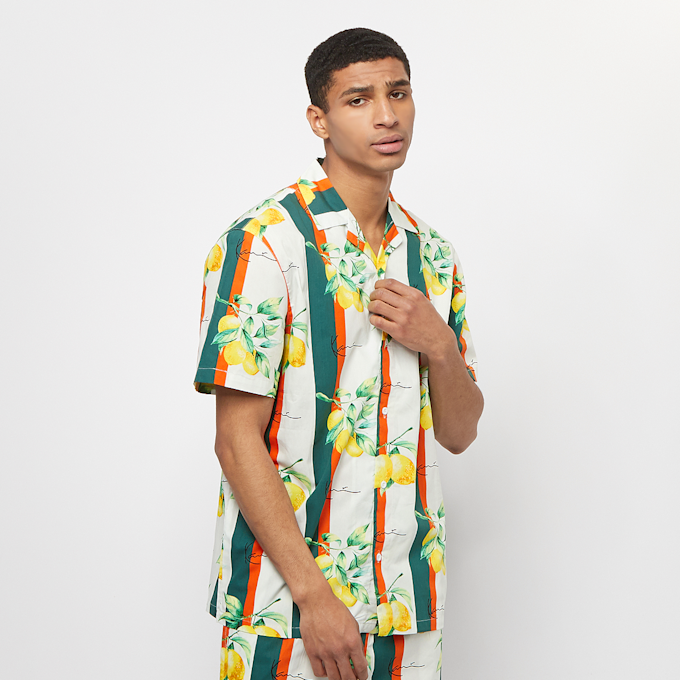 Karl Kani KK Chest Signature Resort Shirt white/green/yellow wielokolorowy 49094 1