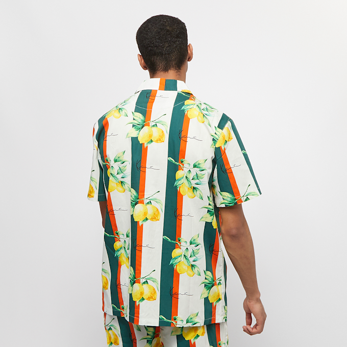 Karl Kani KK Chest Signature Resort Shirt white/green/yellow multicolore 49094 2
