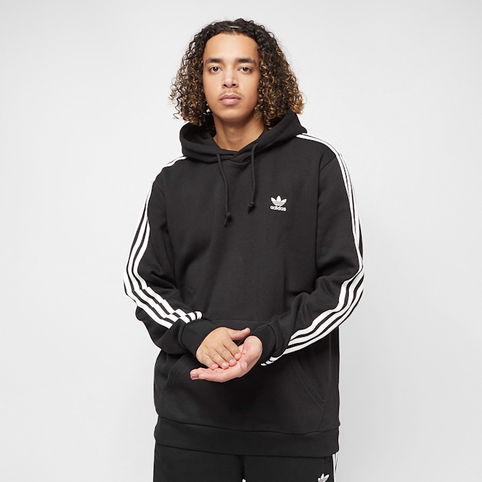 adidas Originals adicolor 3-Stripes Fleece Hoodie czarny 2273 2