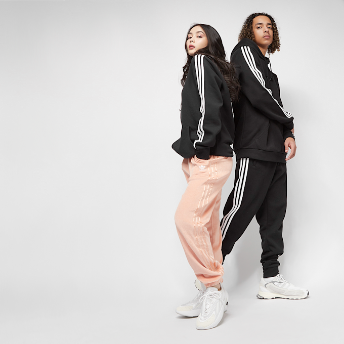 adidas Originals adicolor 3-Stripes Fleece Hoodie czarny 2273 5