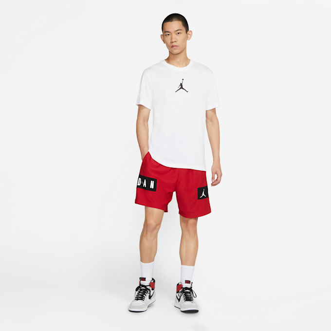 Jordan Jumpman Short-Sleeve Crew blanco 2484 4