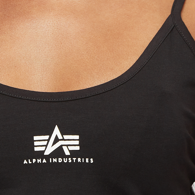 Alpha Industries Basic Crop-Top SL noir 2485 3