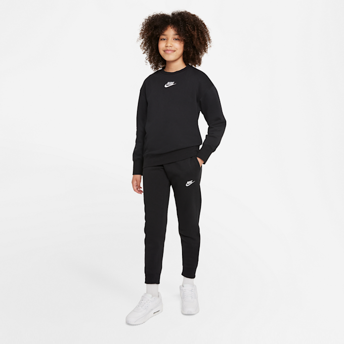 Nike Sportswear Club Fleece Crew Sweatshirt preto 2548 4
