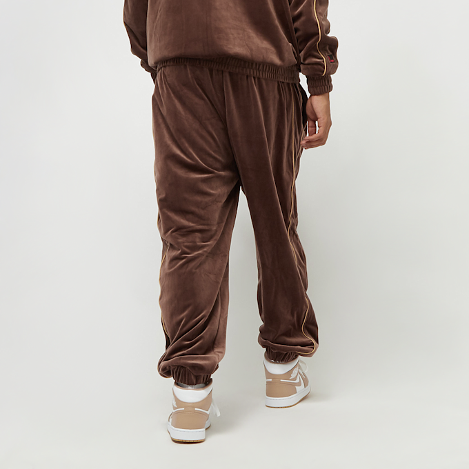 FUBU FUBU Corporate Velours Track Pants brown/sand bleu 44321 3