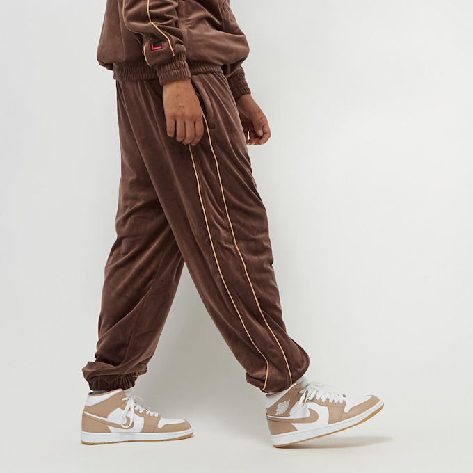 FUBU FUBU Corporate Velours Track Pants brown/sand bleu 44321 4