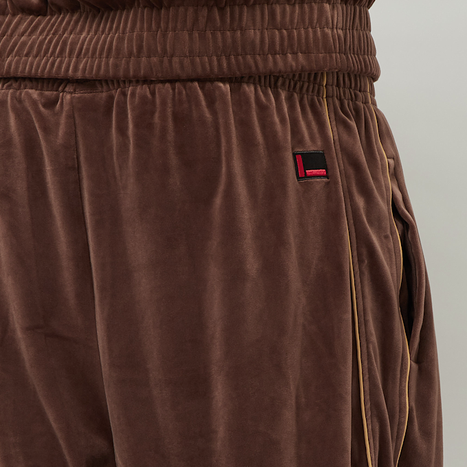 FUBU FUBU Corporate Velours Track Pants brown/sand bleu 44321 6