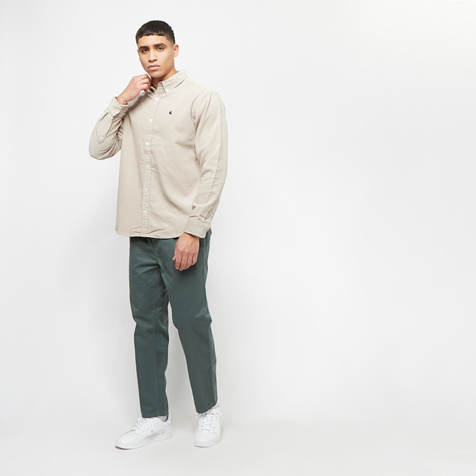 Carhartt WIP Long Sleeve Madison Cord Shirt czarny 2606 5