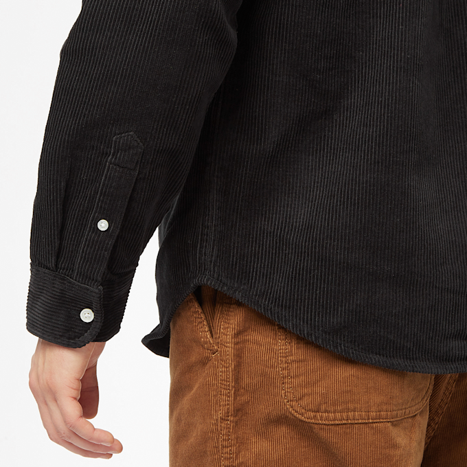 Carhartt WIP L/S Madison Cord Shirt schwarz 2607 4