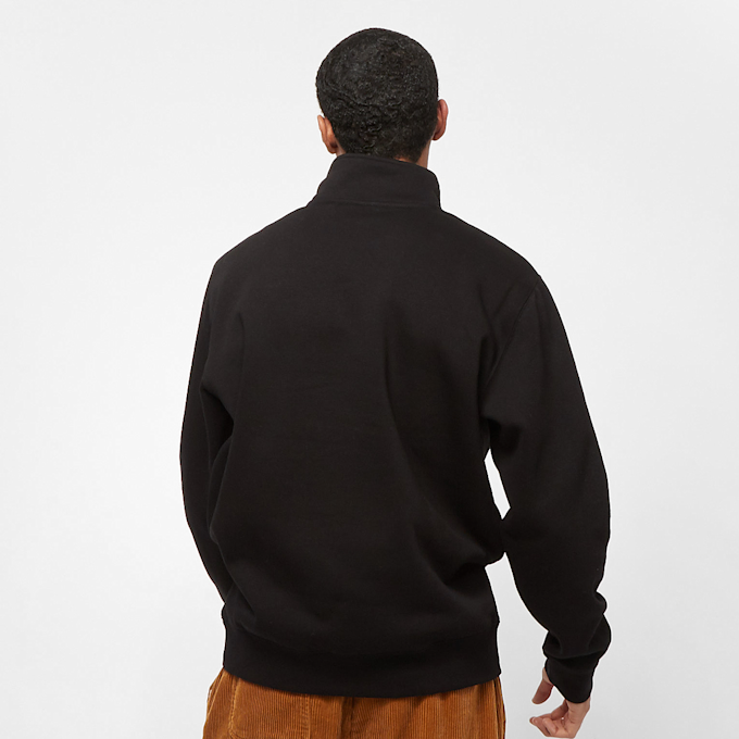 Carhartt WIP Chase Neck Zip Sweatshirt zwart 2612 2