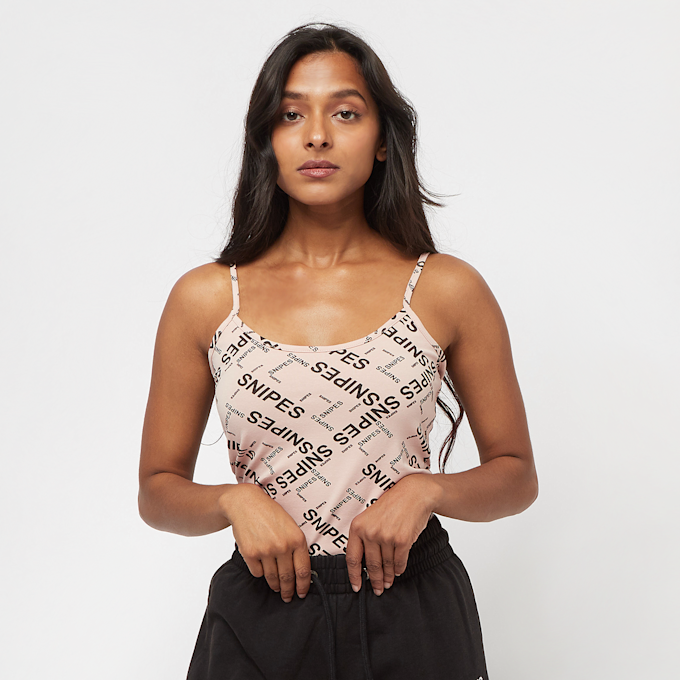 SNIPES Bold Logo AOP Top beige 47560 1