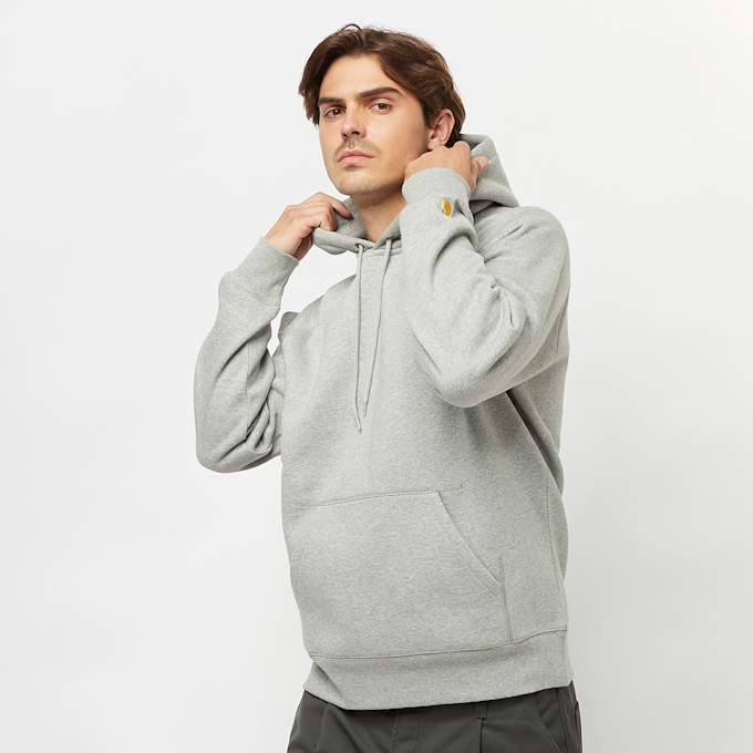 Carhartt WIP Hooded Chase Sweatshirt gris 2617 1